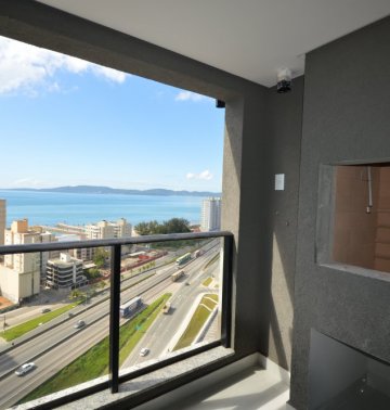 Andar alto c/ vista mar, 03 dorms, lazer